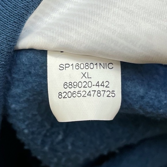 Air Jordan Laney Zip Button Up Hooded Jacket 689020-442 XL Nike Jumpman - Picture 8 of 12